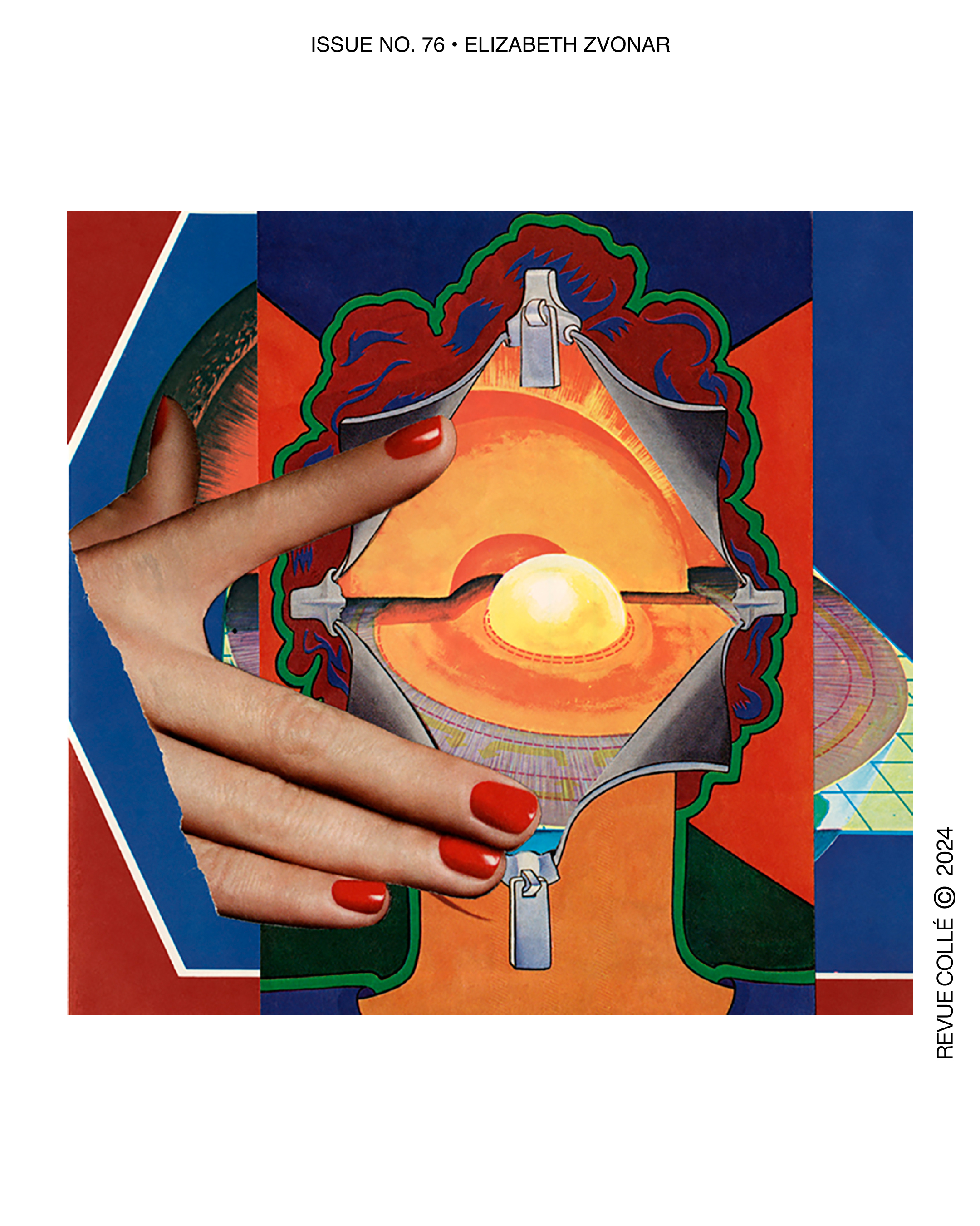 ISSUE NO. 76 - Elizabeth Zvonar | Collé